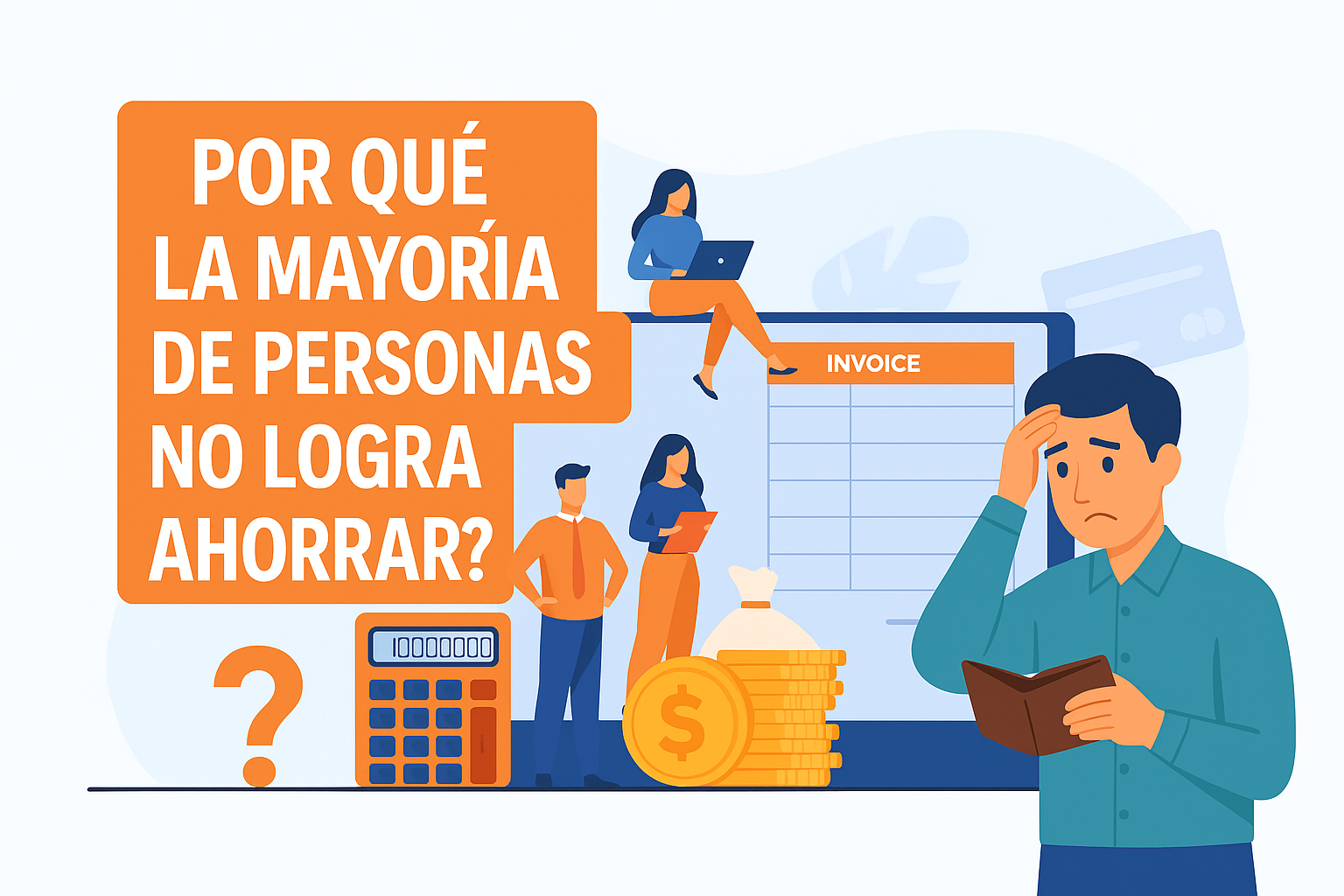 Por qué las personas no logran ahorrar